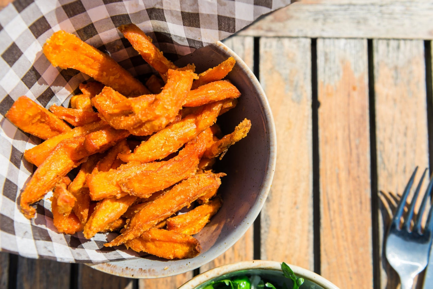 Bacon Pow Sweet Potato Fries - The Spice Guy