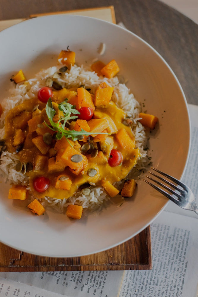 Butternut Squash and Rice Bowl - The Spice Guy