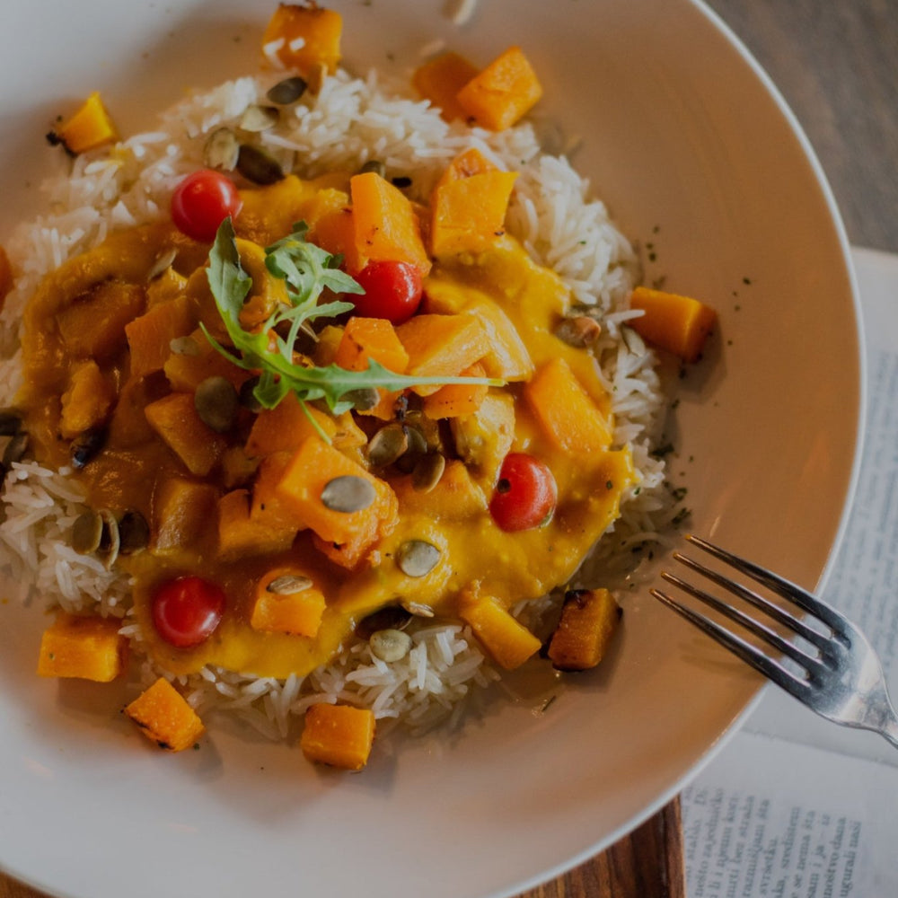 Butternut Squash and Rice Bowl - The Spice Guy