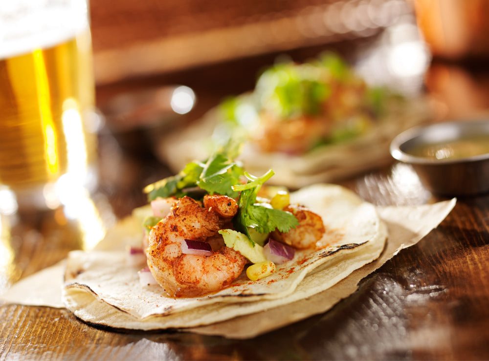 Citrus Pucker Grilled Shrimp Tacos with Avocado Salsa - The Spice Guy