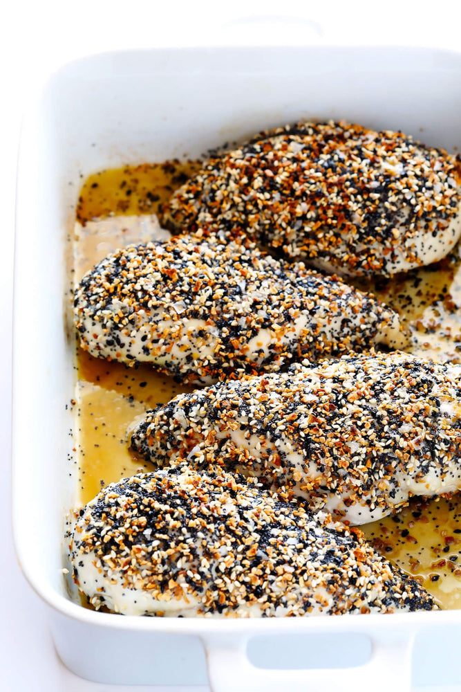 Everything Bagel Crusted Chicken Tenders - The Spice Guy