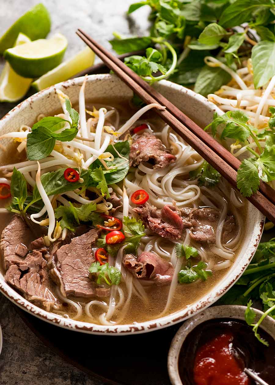 Homemade Vietnamese Beef Pho - The Spice Guy