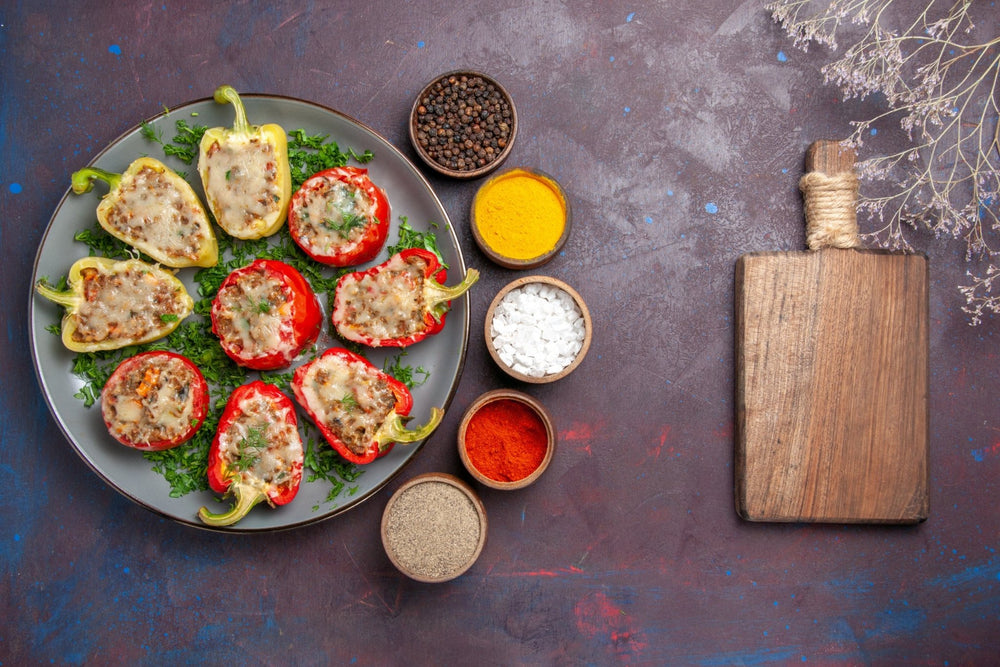 Tinga Tomorrow Stuffed Peppers - The Spice Guy